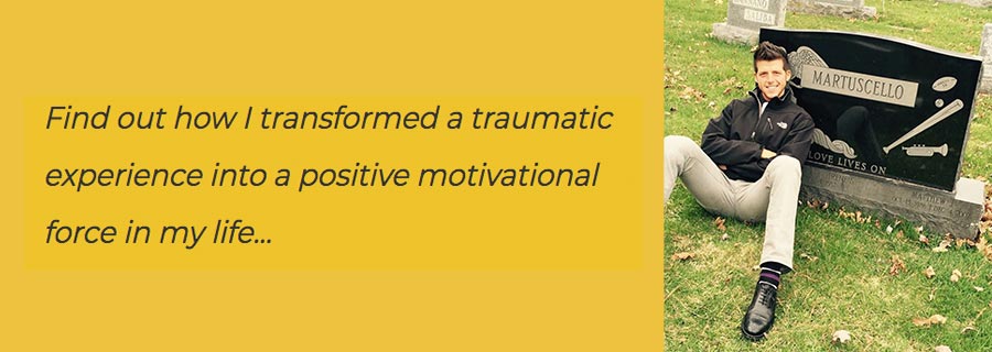 Find out how I transformed a traumatic experience… Find out how I transformed a traumatic experience...